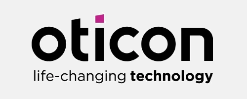 logo oticon marcas de audífonos para sordos